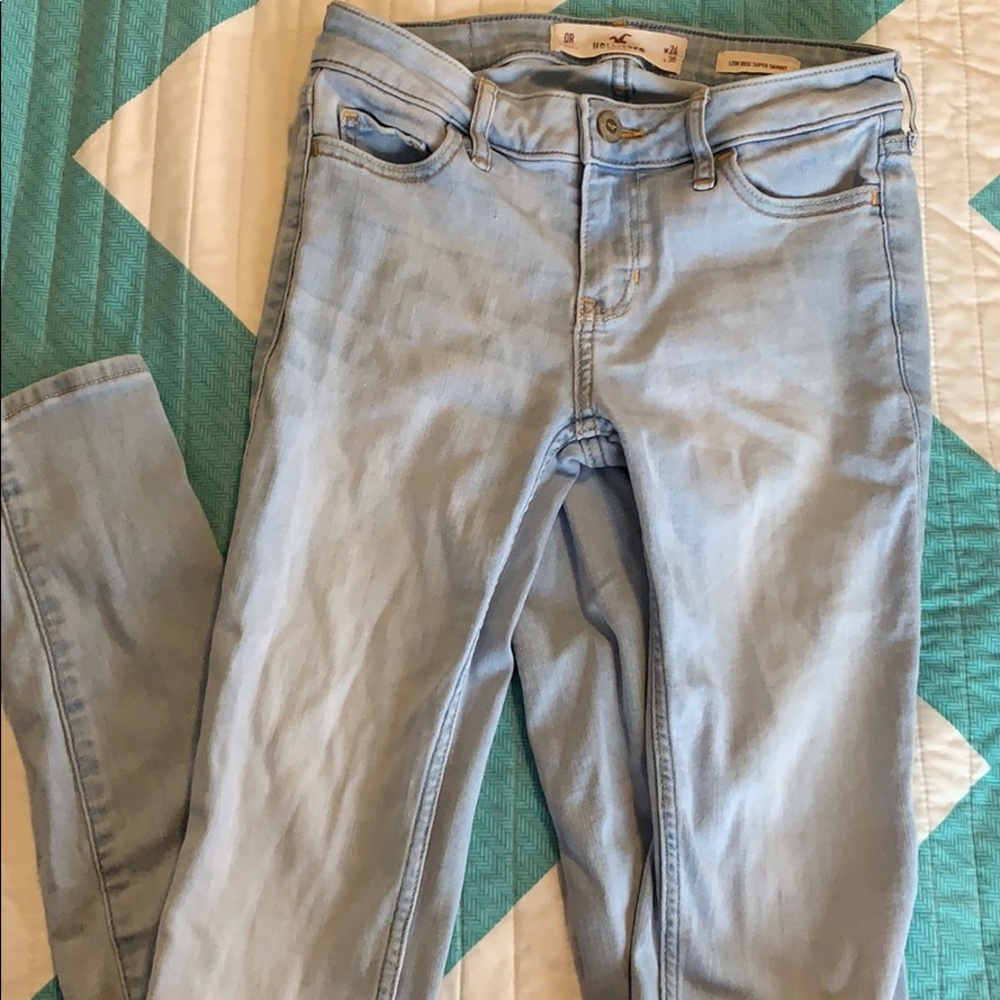Hollister low rise super skinny jean